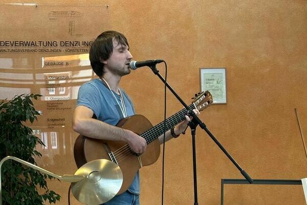 Gesangseinlage von Michael Rudolph