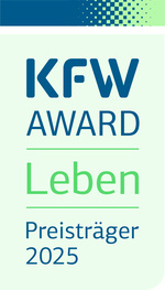 Preistrger Label KfW Award Leben