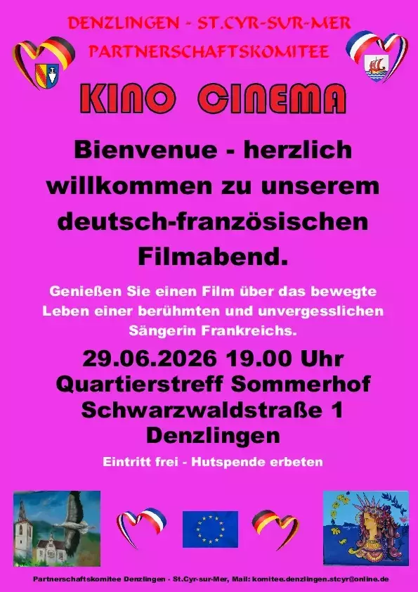 Plakat zum Filmabend am 29.06.2026 Plakat zum Filmabend am 29.06.2026