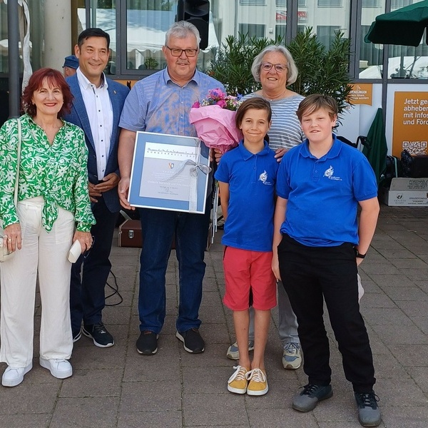 Der Denzlinger Brgerpreis 2025 geht an Marianne und Fritz Dorsch.