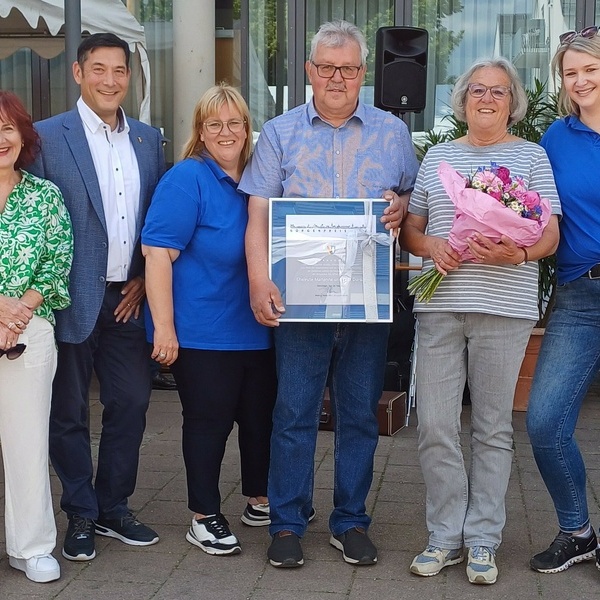 Der Denzlinger Brgerpreis 2025 geht an Marianne und Fritz Dorsch.